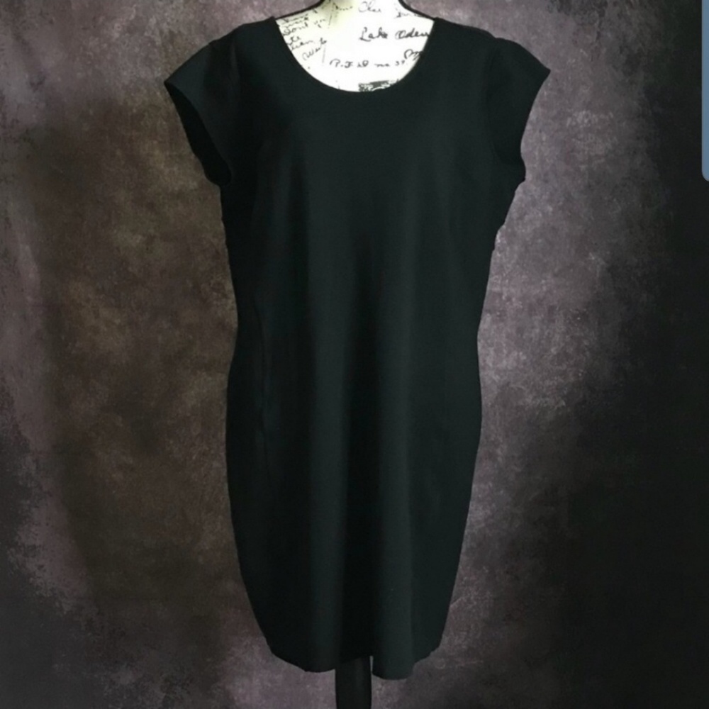 EUC Athleta Ponte Dress - Black - 1X